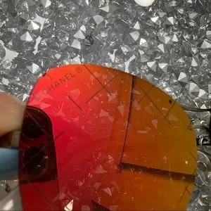 ? CHANEL Red Orange Mirror Pilot Sunglasses CHANEL | Accessories | Chanel Red Orange Mirror Pilot  main image 4